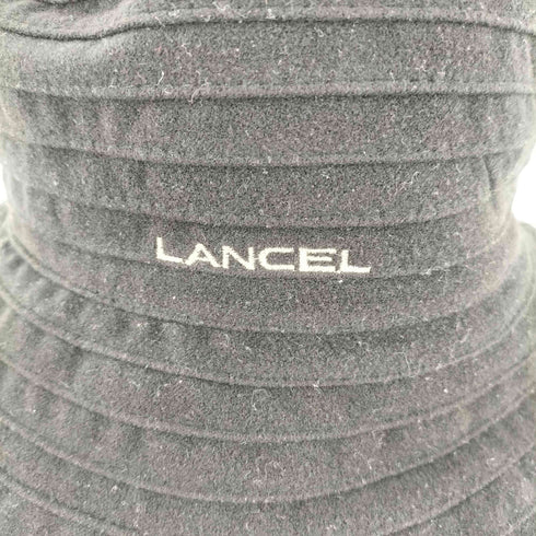 ランセル LANCEL フロントロゴ バケットハット レディース