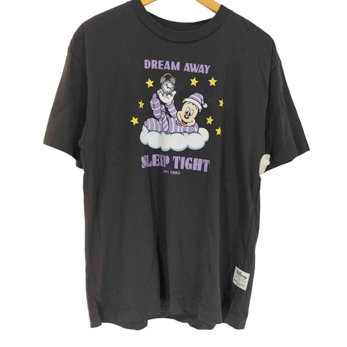 マウジー moussy 22SS DREAM AWAY コラボ キャラクター 星 プリント S/S クルーネック Tシャツ レディース FREE
