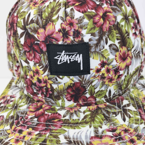 ステューシー Stussy ISLAND FLORAL SNAPBACK HAT メンズ ONE SIZE