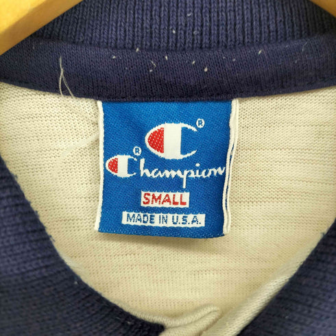 チャンピオン Champion 90s USA製 ロゴプリントポロシャツ メンズ JPN:S
