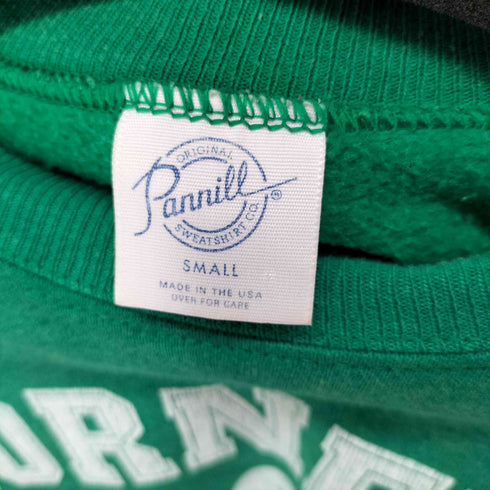 パニール Pannill 80S USA製 フロントプリントラグランスウェット メンズ import:S