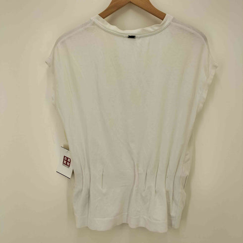 ヘルノ Herno ノースリーブ クルーネック コットン カットソー レディース EUR:42