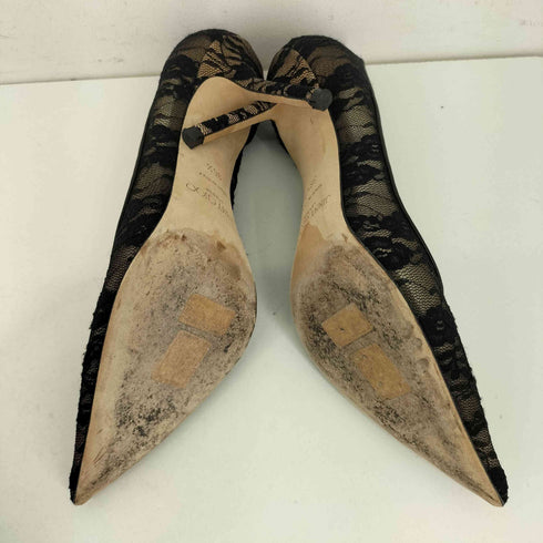 ジミーチュウ JIMMY CHOO 総レース パンプス レディース 36 1/2
