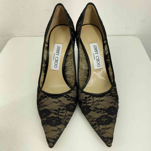 ジミーチュウ JIMMY CHOO 総レース パンプス レディース 36 1/2