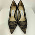 ジミーチュウ JIMMY CHOO 総レース パンプス レディース 36 1/2