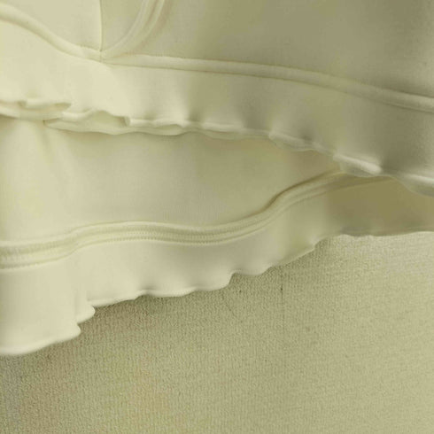 ツルバイマリコオイカワ Tsuru by Mariko Oikawa 24ss Nerine フリルトップス ジャージー素材 レディース FREE