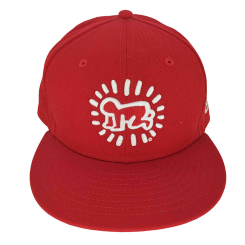 ニューエラ NEW ERA Keith Haring キースへリング 59FIFTY 刺繍 6パネルキャップ メンズ 7 1/2