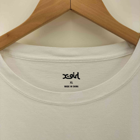 エックスガール X-girl 20SS HAND WRITTEN LOGO S/S TEE レディース JPN:XL