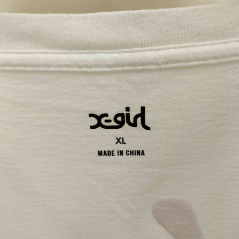 エックスガール X-girl 20SS HAND WRITTEN LOGO S/S TEE レディース JPN:XL