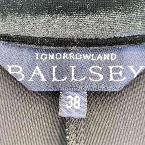 ボールジー BALLSEY イージーベロアパンツ レディース DE:38
