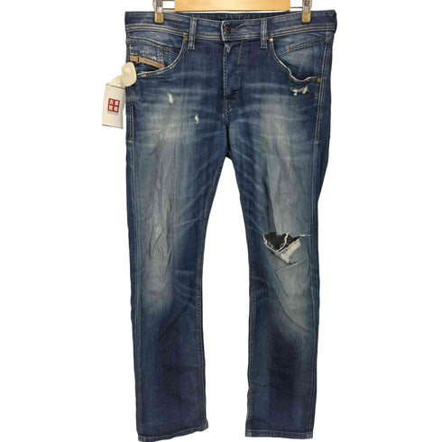 ディーゼル DIESEL BELTHER ボタンフライ ダメージ加工 デニム パンツ Y2K メンズ W34 L32