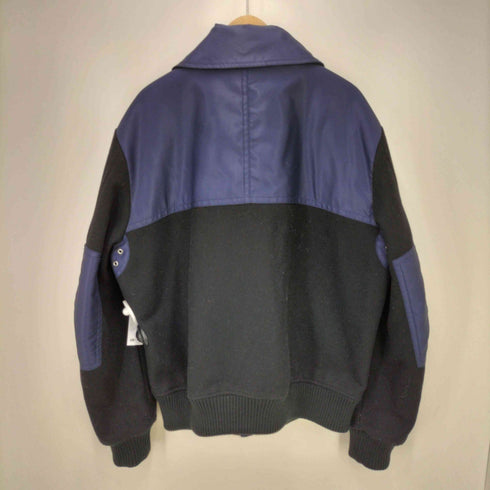 ディーゼル DIESEL Padded Nylon Wool Zip Up Jacket 裏地キルティング パデッド ナイロン ウール ジャケット メンズ import:XL