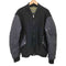 ディーゼル DIESEL Nylon Knit Combination Jacket ナイロン 切替 畦編み ウール ニット ジャケット メンズ import:XL