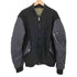 ディーゼル DIESEL Nylon Knit Combination Jacket ナイロン 切替 畦編み ウール ニット ジャケット メンズ import:XL