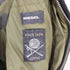 ディーゼル DIESEL Nylon Knit Combination Jacket ナイロン 切替 畦編み ウール ニット ジャケット メンズ import:XL