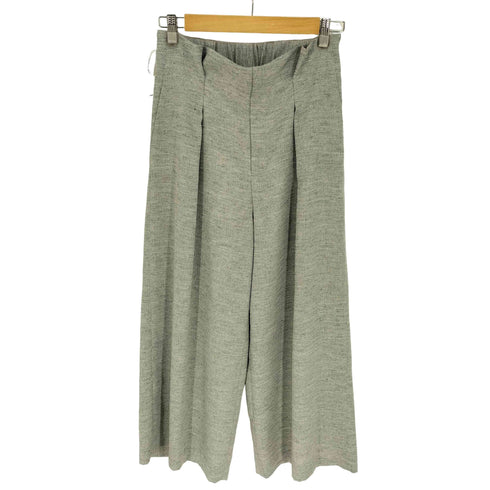 ユナイテッドアローズグリーンレーベルリラクシング UNITED ARROWS green label relaxing CS リネンライク ワイド パンツ レディース JPN:38