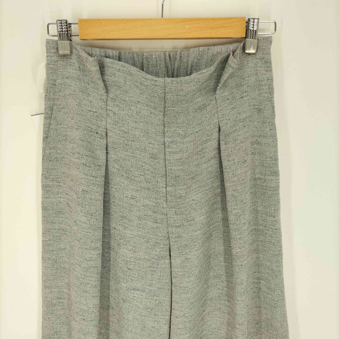 ユナイテッドアローズグリーンレーベルリラクシング UNITED ARROWS green label relaxing CS リネンライク ワイド パンツ レディース JPN:38