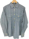 カムコ CAMCO シャンブレーストライプシャツ メンズ import:L