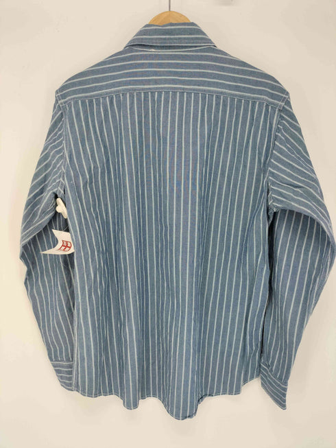 カムコ CAMCO シャンブレーストライプシャツ メンズ import:L