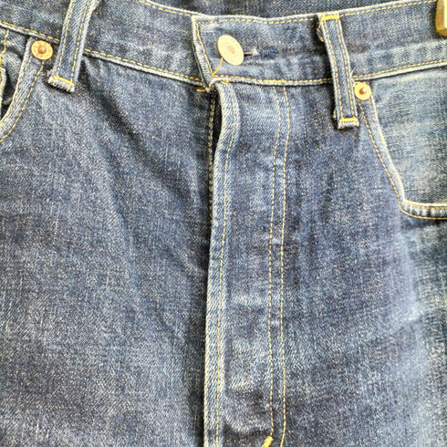 リーバイス Levis 1998年 4月製 日本製 復刻 ボタン裏J22 503B-XX ビッグE セルビッチ ボタンフライ デニムパンツ メンズ W31 L36