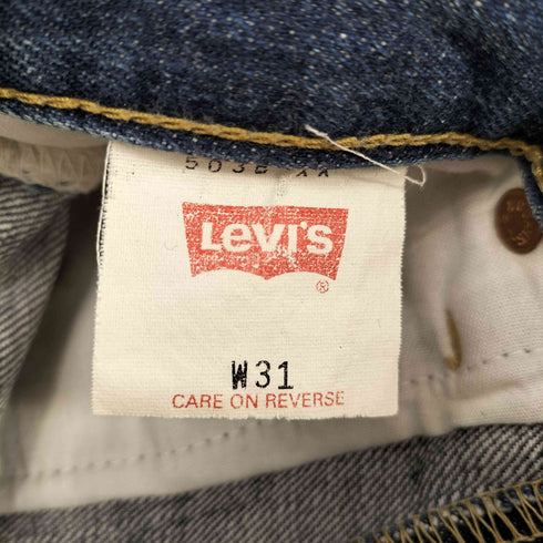 リーバイス Levis 1998年 4月製 日本製 復刻 ボタン裏J22 503B-XX ビッグE セルビッチ ボタンフライ デニムパンツ メンズ W31 L36