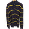 ポロバイラルフローレン Polo by RALPH LAUREN ボーダー コットン ポロ ニット メンズ import:S