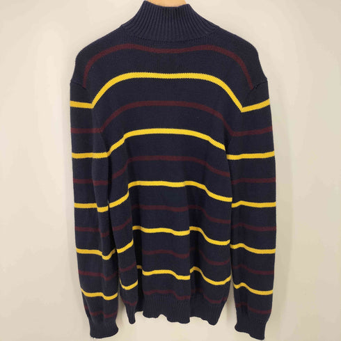 ポロバイラルフローレン Polo by RALPH LAUREN ボーダー コットン ポロ ニット メンズ import:S