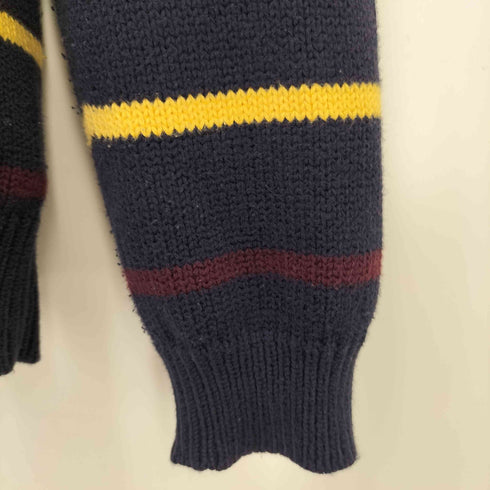 ポロバイラルフローレン Polo by RALPH LAUREN ボーダー コットン ポロ ニット メンズ import:S