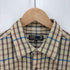 ダックス DAKS チェック ウール レギュラーカラー L/S シャツ メンズ import:L