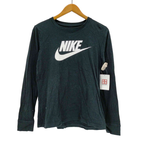 ナイキ NIKE ウィメンズ ロングスリーブ ロゴ Tシャツ レディース import:L