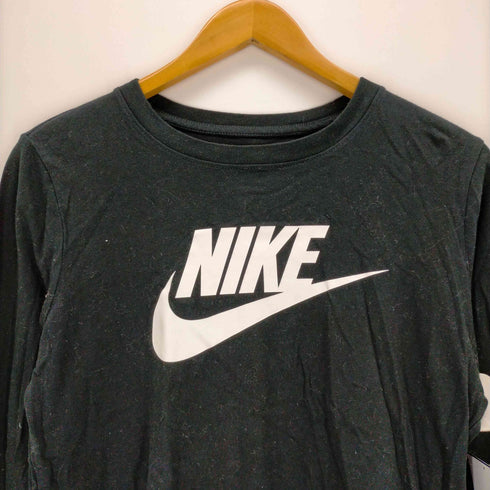 ナイキ NIKE ウィメンズ ロングスリーブ ロゴ Tシャツ レディース import:L