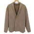 ザラ ZARA Fake Suede Jacket フェイク スウェード ノーカラー ジャケット メンズ import:M
