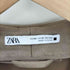 ザラ ZARA Fake Suede Jacket フェイク スウェード ノーカラー ジャケット メンズ import:M