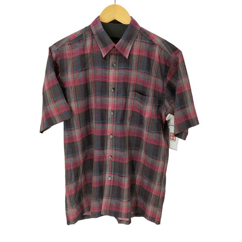 VITTINI S/S シアーチェックシャツ メンズ import:M