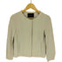 ユナイテッドアローズグリーンレーベルリラクシング UNITED ARROWS green label relaxing 洗濯可能 ミラノリブ C/L N/C ジャケット レディース JPN:38