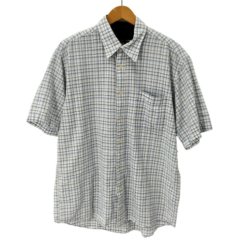 MARIO GIOVANNI S/S シアサッカーシャツ メンズ import:L