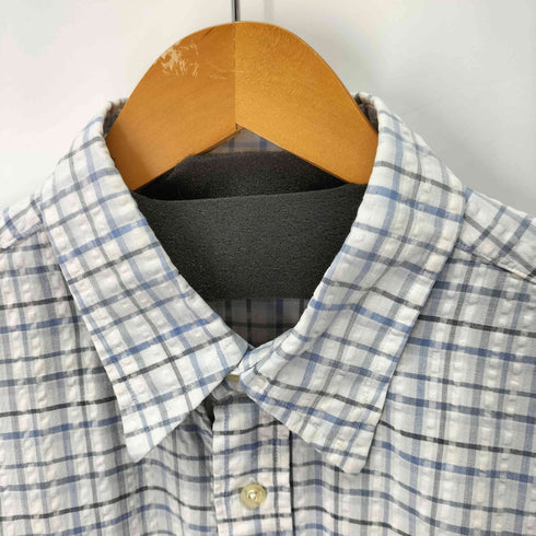 MARIO GIOVANNI S/S シアサッカーシャツ メンズ import:L