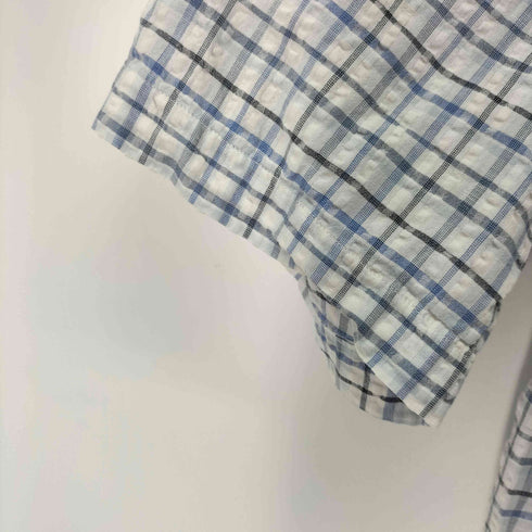 MARIO GIOVANNI S/S シアサッカーシャツ メンズ import:L