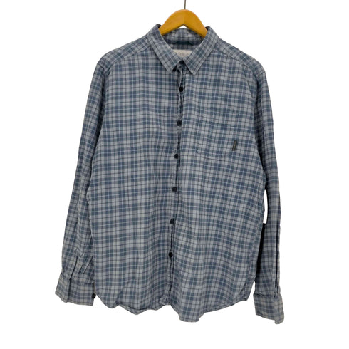 コロンビア Columbia ボタンダウンチェックシャツ メンズ import:L