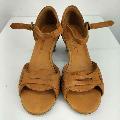 ティンバーランド Timberland オープントゥ レザーヒールパンプス レディース JPN:24