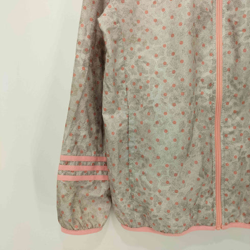 アディダス adidas ドット柄 ナイロン マウンテンパーカー レディース JPN:L
