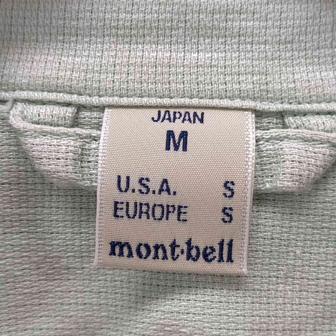 モンベル mont bell 竹繊維プラス パナマシャツ メンズ JPN:M