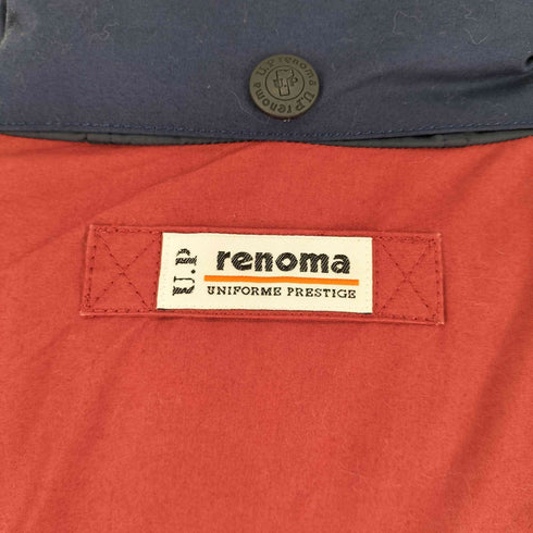 ユーピーレノマ U.P renoma バイカラー クロップド ダウンジャケット レディース JPN:M