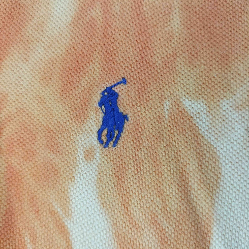 ポロゴルフラルフローレン POLO GOLF RALPH LAUREN スモールポニー刺繍 S/S タイダイ ポロシャツ メンズ 95