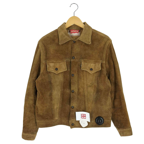 リーバイス Levis 60-70s 3rd Big E ビッグE 均等V スウェード トラッカージャケット メンズ