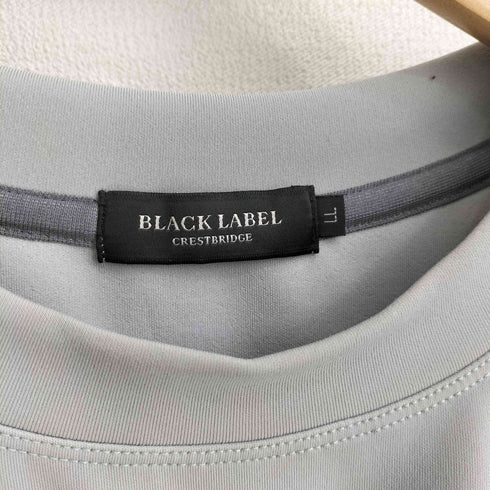 ブラックレーベルクレストブリッジ BLACK LABEL CRESTBRIDGE ポリエステルジャージー フロントパッチ バックサインデザインカットソー メンズ LL