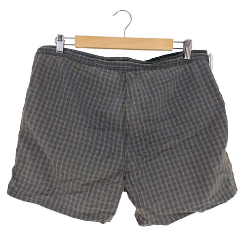 バナナリパブリック BANANA REPUBLIC 裏地メッシュ チェック柄 ショーツ ショートパンツ メンズ S