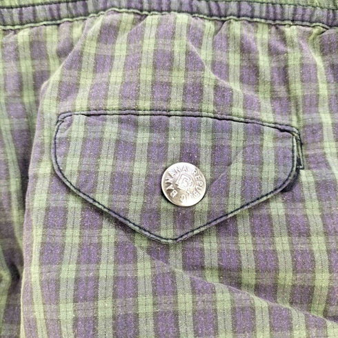 バナナリパブリック BANANA REPUBLIC 裏地メッシュ チェック柄 ショーツ ショートパンツ メンズ S