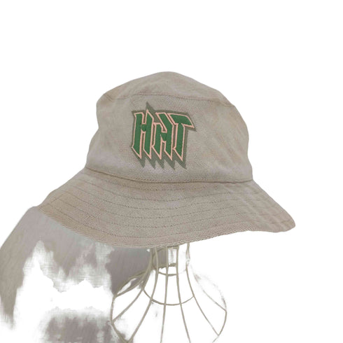 ミュールバウアー MUHLBAUER ロゴ刺繍 キャンバス バケットハット メンズ