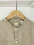 ギャップ Gap 00s OLD バンドカラー リネンシャツ メンズ import:M